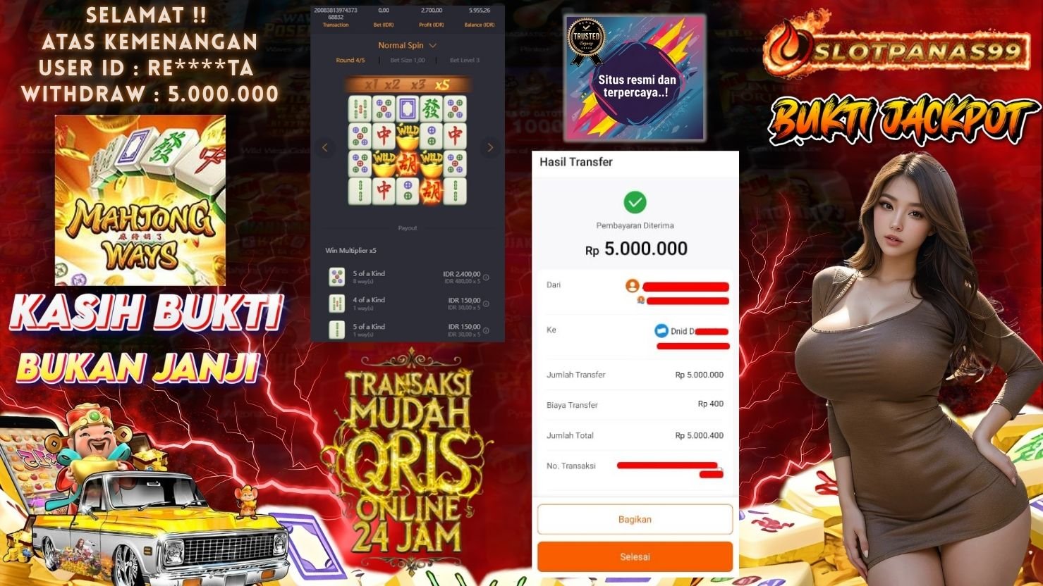 SLOTPANAS99 JACKPOT SLOT MAHJONG WAYS